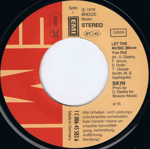 Skin (10) -Let The Music (Move You On) / Something Called Love