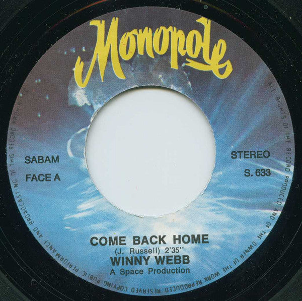 Winny Webb - Come Back Home