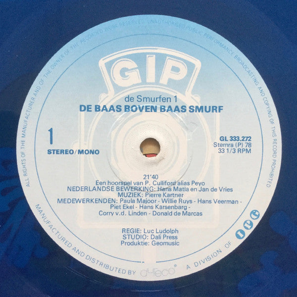 De Smurfen* -De Smurfen 1 - De Baas Boven Baas Smurf / De Valse Smurf