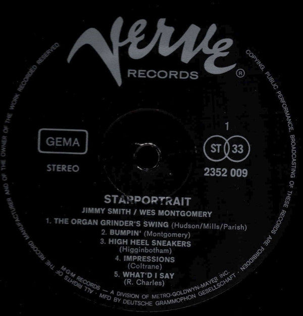 Jimmy Smith / Wes Montgomery - Starportrait