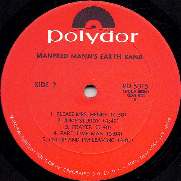 Manfred Mann's Earth Band - Manfred Mann's Earth Band