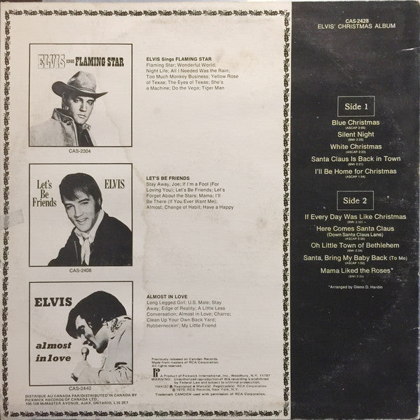 Elvis Presley - Elvis' Christmas Album