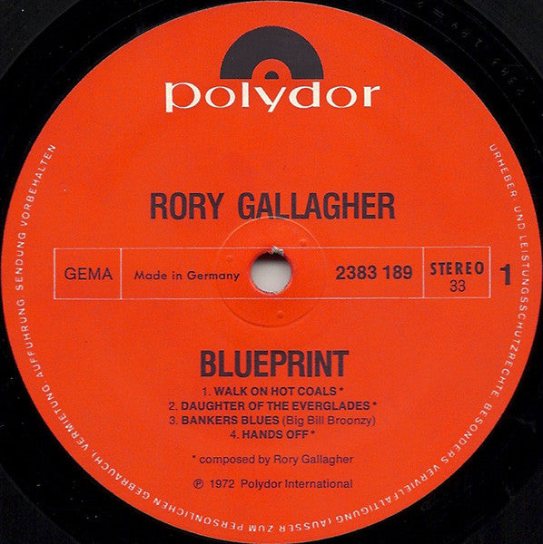Rory Gallagher -Blueprint