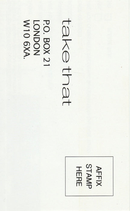 Take That - Everything Changes