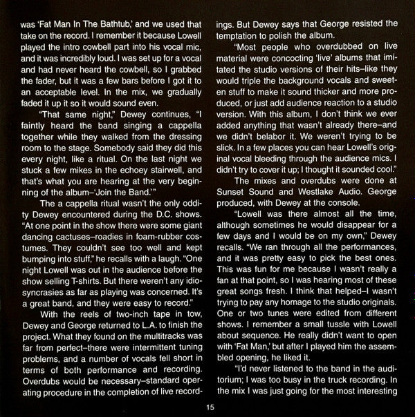 Little Feat - Waiting For Columbus