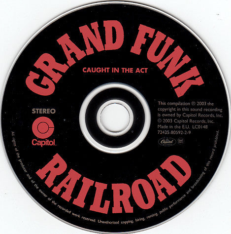 Grand Funk Railroad - Caught In The Act