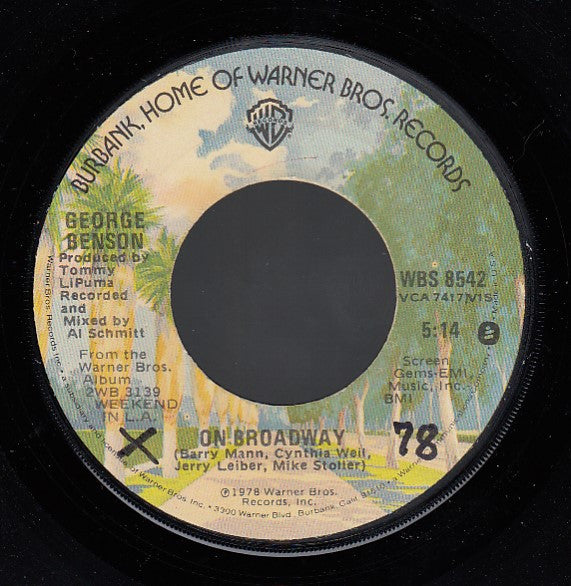 George Benson -On Broadway / We As Love