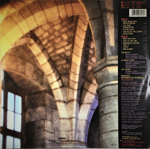 Thompson Twins -Here's To Future Days