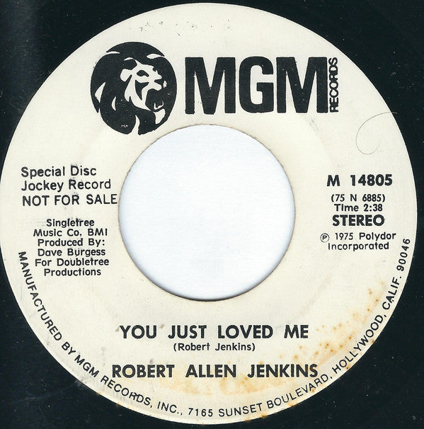 Robert Allen Jenkins -You Just Loved Me