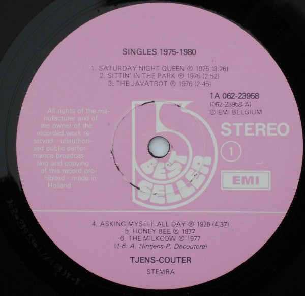 Tjens Couter -Singles 1975-1980