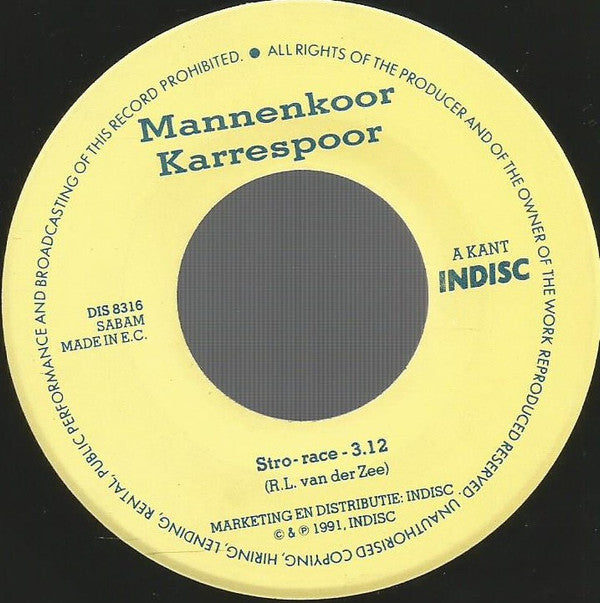 Mannenkoor Karrespoor -Stro-race