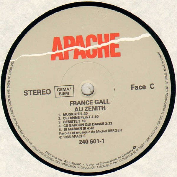 France Gall - Au Zenith