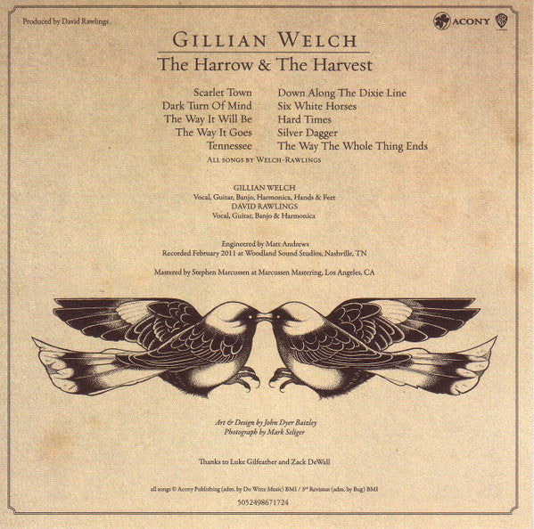 Gillian Welch -The Harrow & The Harvest