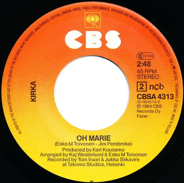Kirka -C'Mon Let's Boogie