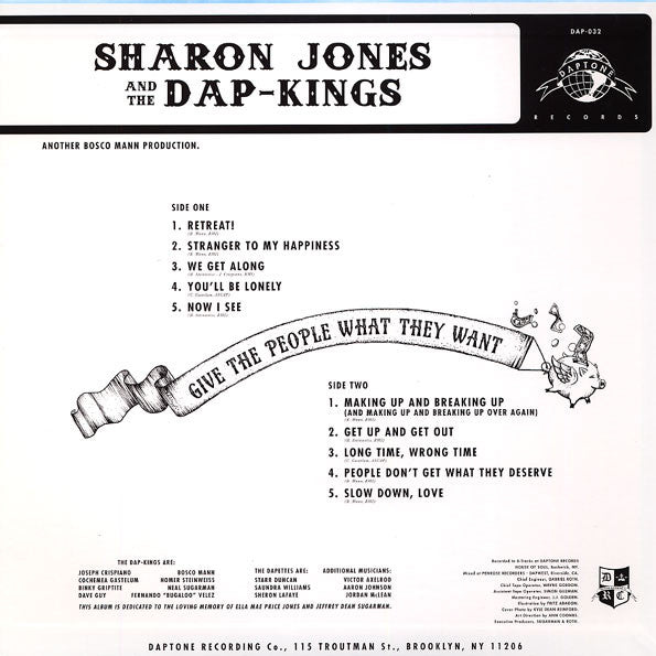 Sharon Jones & The Dap-Kings -Give The People What They Want