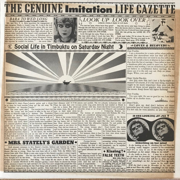 The 4 Seasons* -The Genuine Imitation Life Gazette