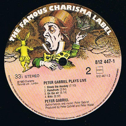 Peter Gabriel -Plays Live