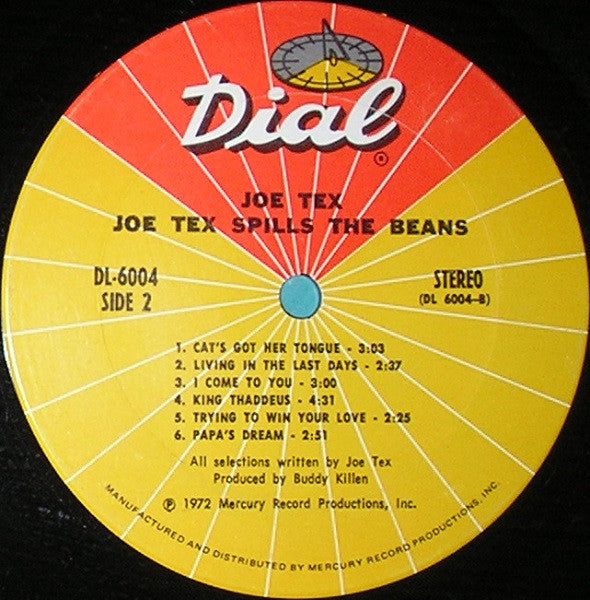 Joe Tex - Joe Tex Spills The Beans