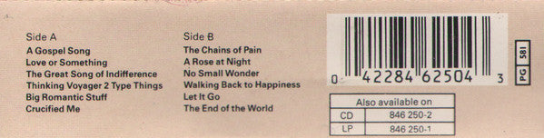 Bob Geldof - The Vegetarians Of Love