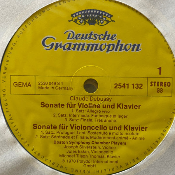 Debussy*, Ravel*, Boston Symphony Chamber Players, Drolc-Quartett, Trio Di Trieste, Max Rostal, Monique Haas - Quartette • Piano Trio • Sonaten • Syrinx • Introduktion &amp; Allegro
