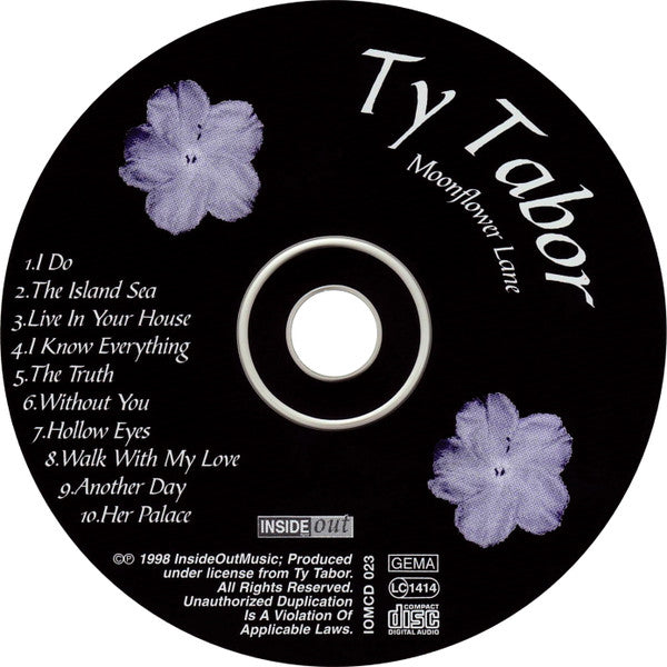 Ty Tabor -Moonflower Lane