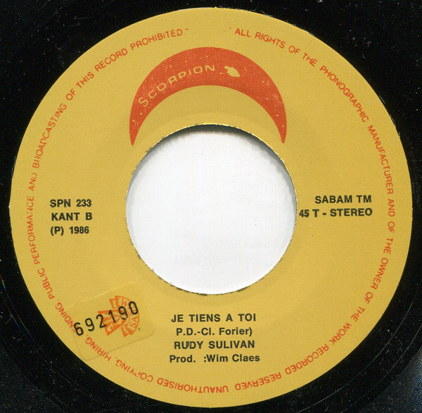Rudy Sullivan -Sonia