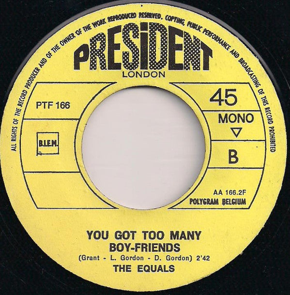 The Equals -Police On My Back