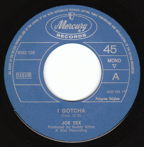 Joe Tex -I Gotcha