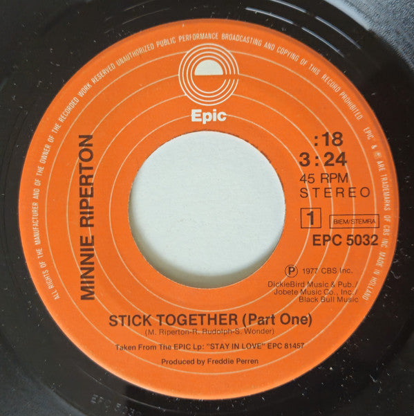 Minnie Riperton -Stick Together (Parts One & Two)