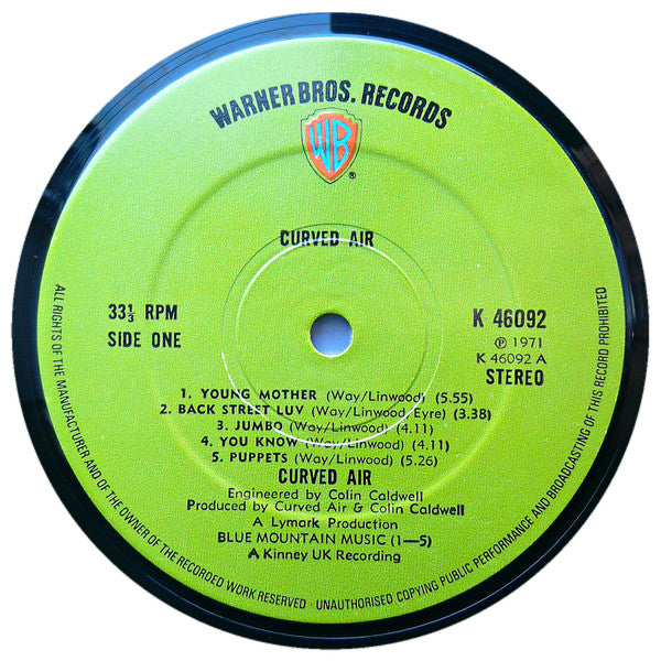 Curved Air -Second Album