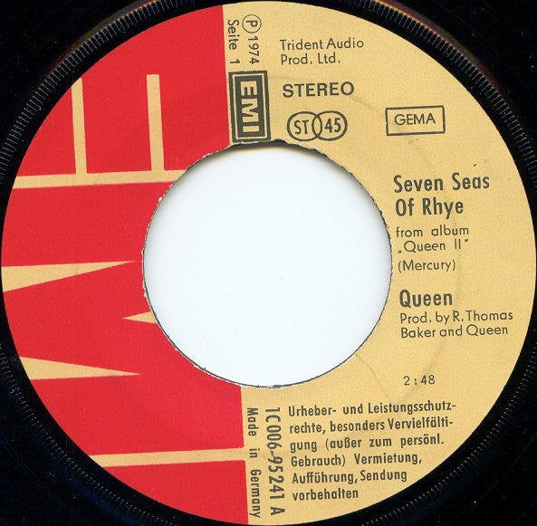 Queen -Seven Seas Of Rhye