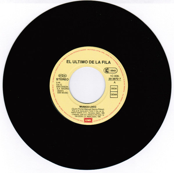 El Ultimo De La Fila* -Musico Loco
