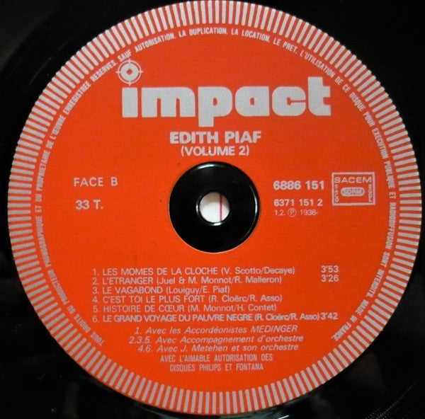 Edith Piaf -Edith Piaf