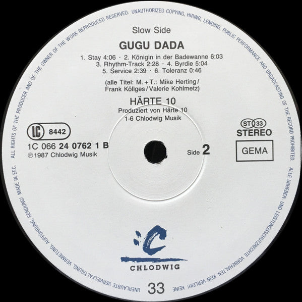 Härte 10 -Gugu Dada
