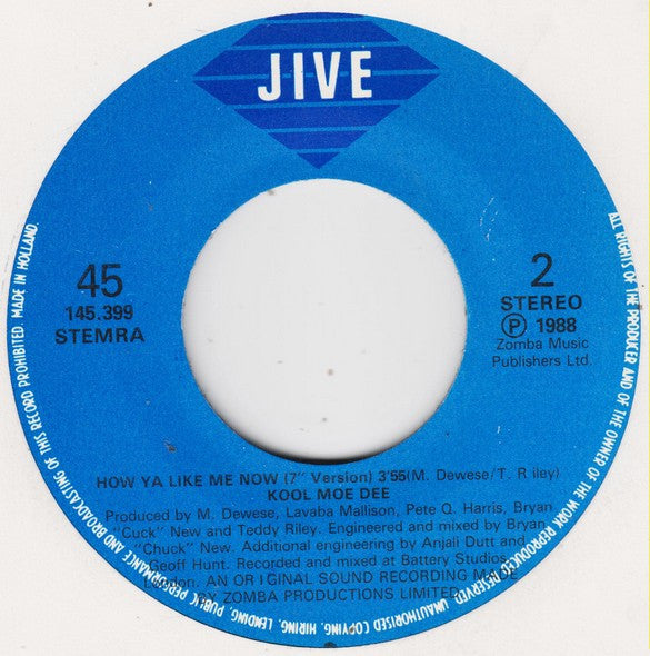 Kool Moe Dee -Wild Wild West