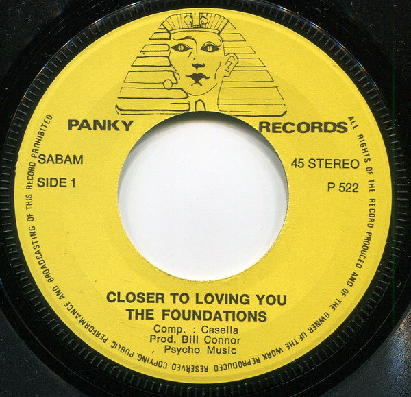 The Foundations -Closer To Loving You/Change My Life