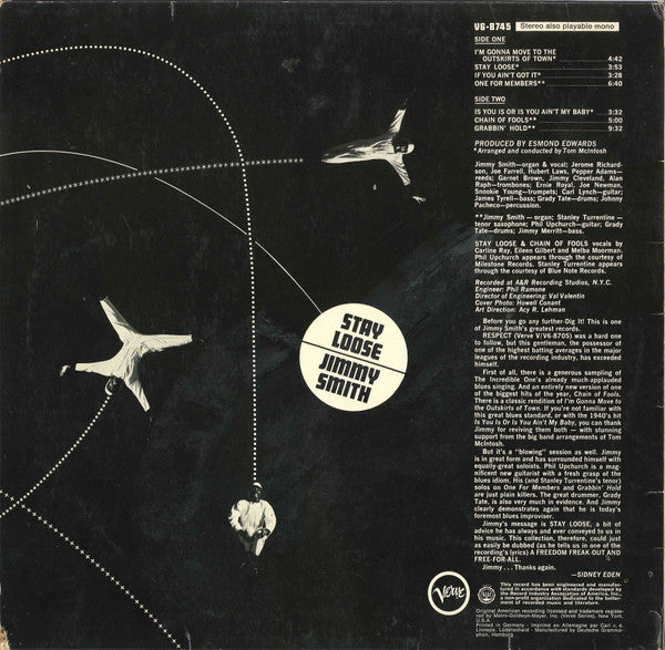 Jimmy Smith -Stay Loose