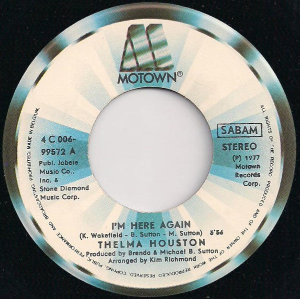 Thelma Houston - I'm Here Again