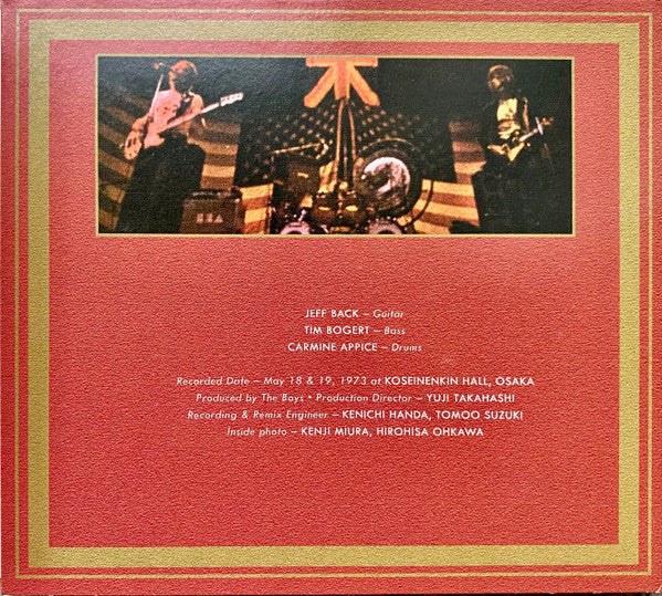 Beck, Bogert &amp; Appice - Beck, Bogert &amp; Appice Live