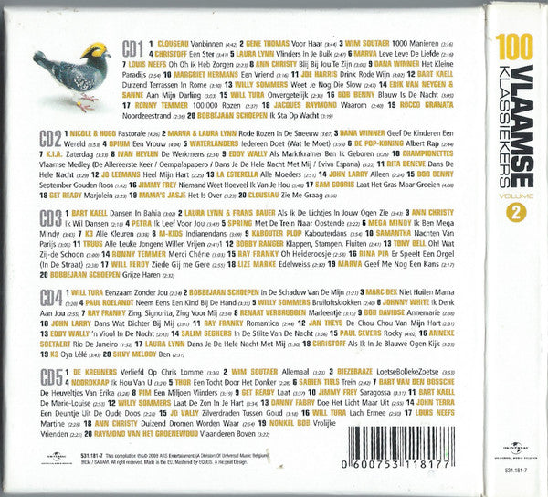 Various -100 Vlaamse Klassiekers - Volume 2