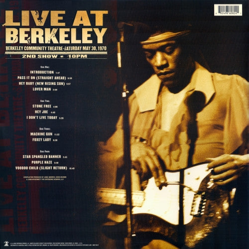 The Jimi Hendrix Experience -Live At Berkeley