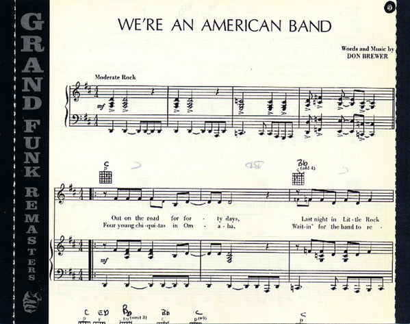 Grand Funk* -We're An American Band