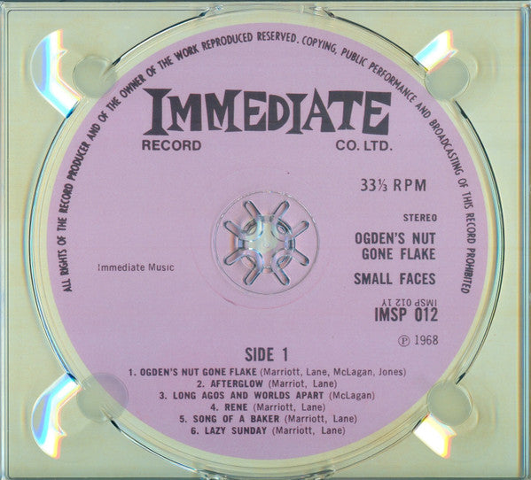 Small Faces -Ogdens' Nut Gone Flake