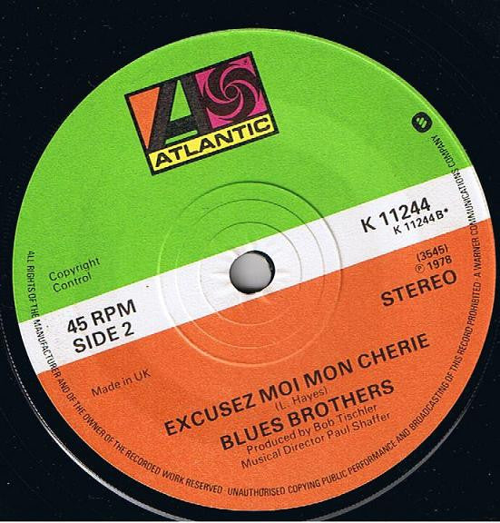 The Blues Brothers -Soul Man / Excusez Moi Mon Cherie