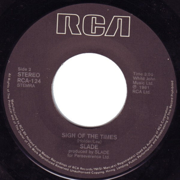 Slade -Lock Up Your Daughters