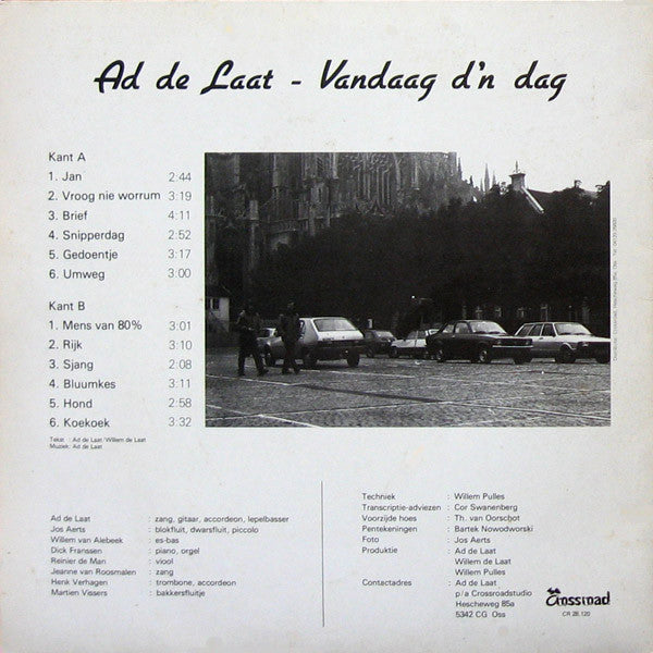 Ad de Laat -Vandaag D'n Dag