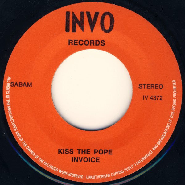 Invoice - Kiss The Pope