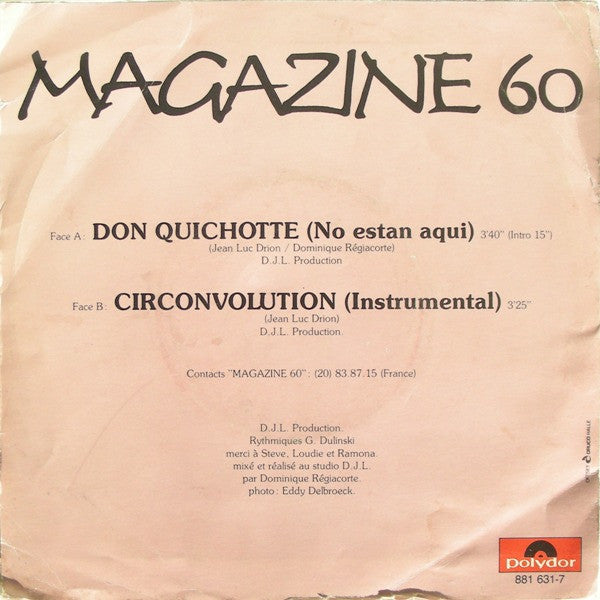 Magazine 60 -Don Quichotte