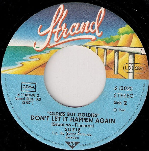Ola & The Janglers / Suzie (2) -Let's Dance / Don't Let It Happen Again