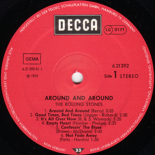 The Rolling Stones -Around And Around